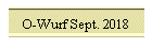 O-Wurf Sept. 2018